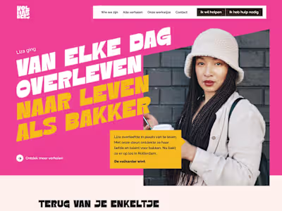 Volharders is flashy and bold