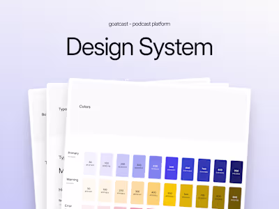 Goatcast.fm Design System