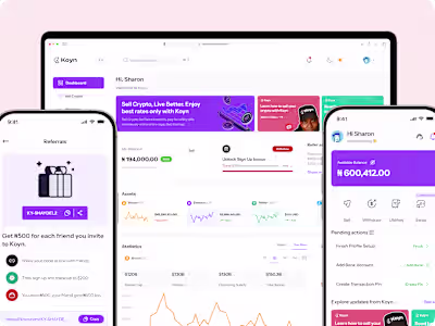 Redesigning Koyn: Smooth Crypto-to-Naira Transactions