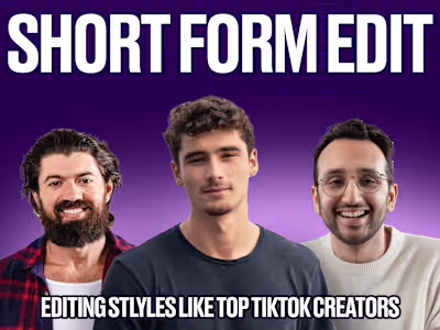 Short Form Video Editing