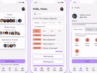 Groupy - Group traveling app