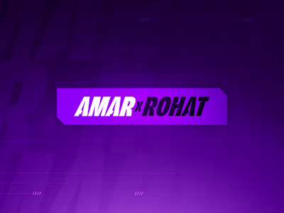 Amar x Rohat Event Branding :: Behance