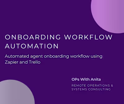 Onboarding Workflow Automation