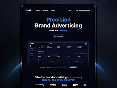 Agility – AdTech Website