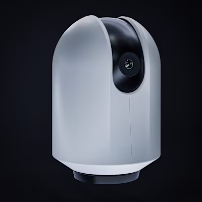 Personal project about a clean and futuristic security camer...