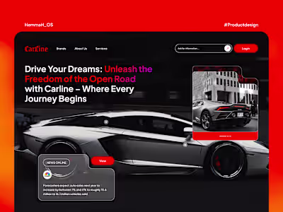 Carline Landing Page