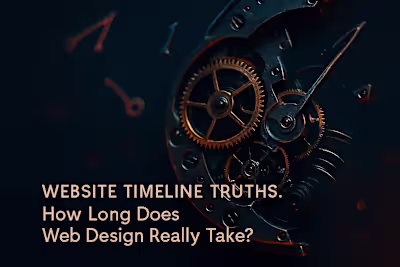 Website Timeline Truths: How Long Does Web Design Really Take?