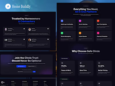 Home Buildly, A Home Service Website