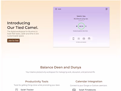 Co-Founder - Our Tied Camel