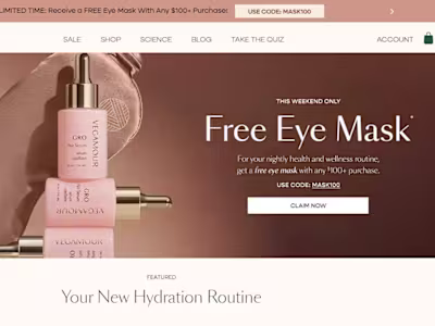 Shopify Store Redesign