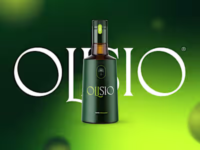 Olisio® - Olive Oil Branding & Packaging