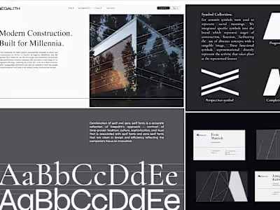 Brand Design for Megalith