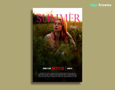 Movie Poster Design For Summer Time