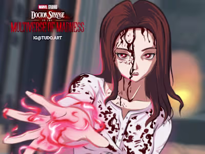 Scarlet witch fanart