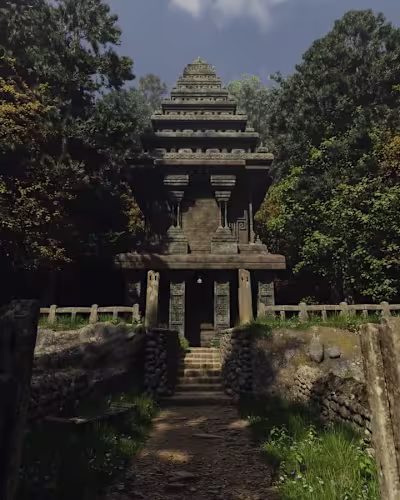 Lost Temple (3D POV Animation)