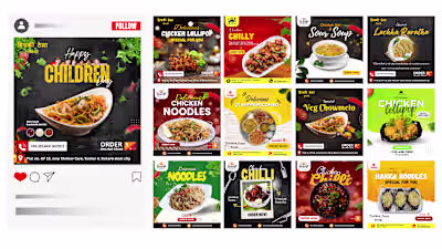 Social Media Post Design by bittu rai :: Behance