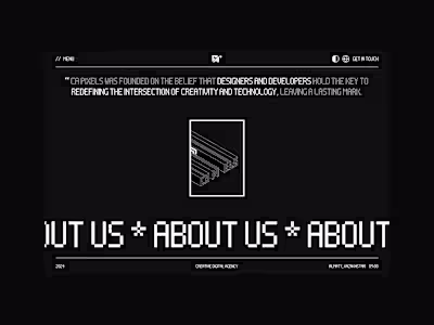 Website for a Design Agency