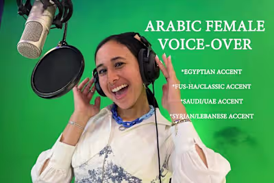 Arabic Voice Over