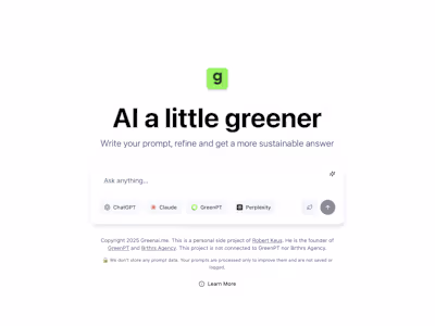 Green Prompt Builder