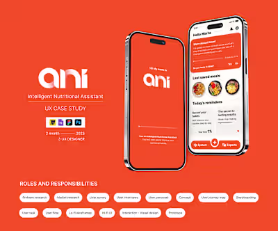 Intelligent Nutritional Assistant : Behance