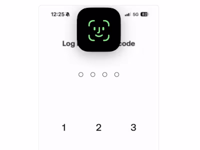 Mobile Biometric Login & 3D Secure Authentication for Moss