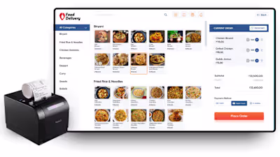 Flutter Based POS For Restaurant