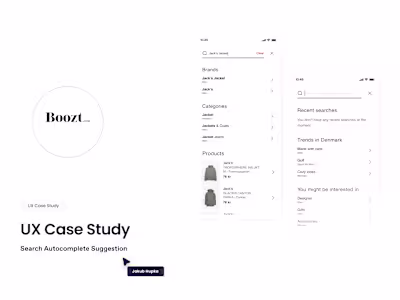 Search Redesign -  UX Case study 