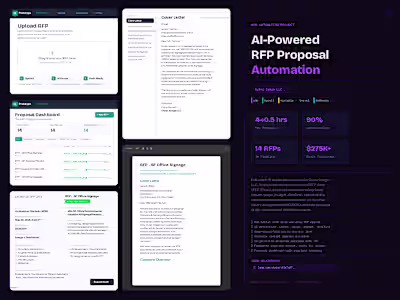 Built a full-stack AI automation