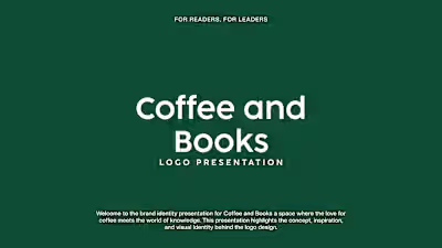 Coffee & Books – Brand Identity Design