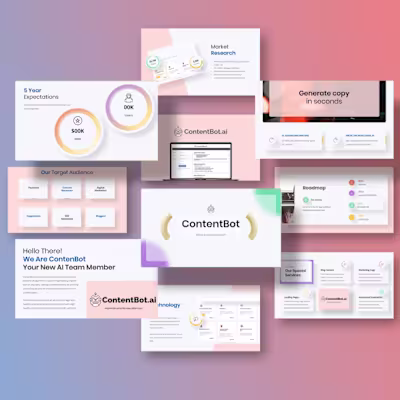 ContentBot Pitch Deck