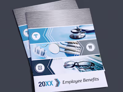 Engaging Booklet Design for Employee Benefits Program