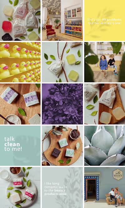 Norshek April Grid on Behance