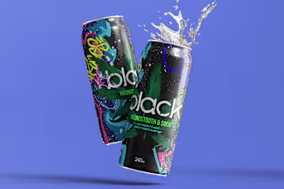 Cannabis-Infused Beverage Packaging Design 