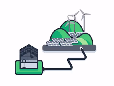 Illustration & Animation for Website Homepage