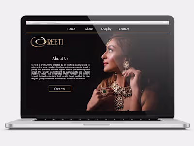 Reeti (Branding for a Jewellery store) 