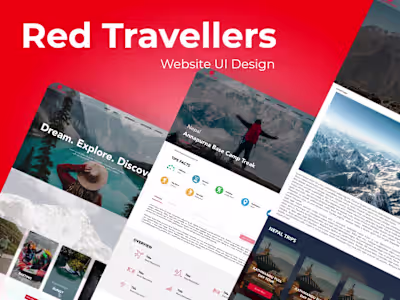 Red Travelers Website