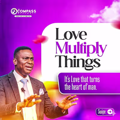 Few weeks ago I designed this Instagram post for a church’s ...