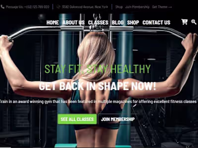 Fitlite Fitness Center Project