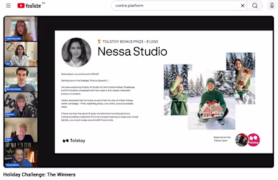 Super happy to share that I won a bonus prize in Contra’s Ho...