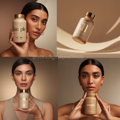 📦 Product Visual Design | Wellness Supplement Branding. The...