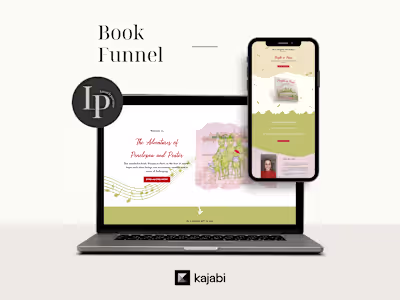 Children's Book Author Landing Page Project