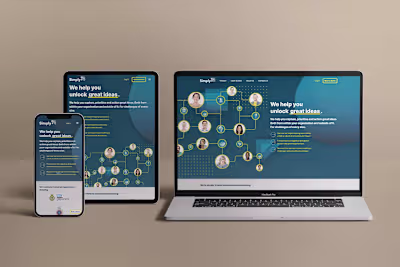 Branding, web design and development for innovation experts