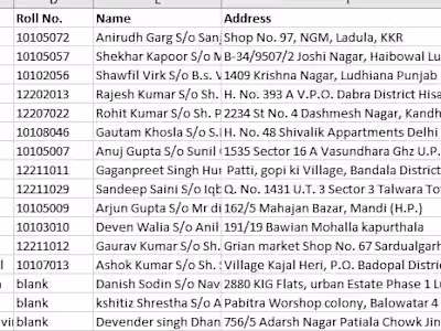 Data Entry Work