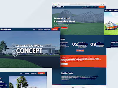 SolarSteam | Brand Identity 