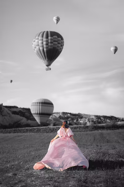 In a World of Shadows: Her Vibrant Aura on Behance