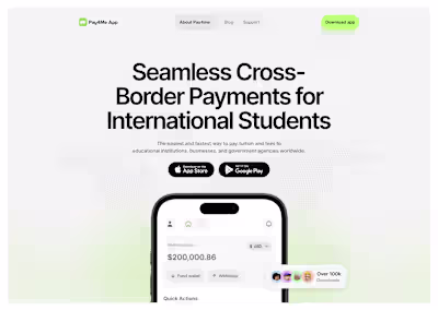 Pay4me Landing Restructuring & Redesign