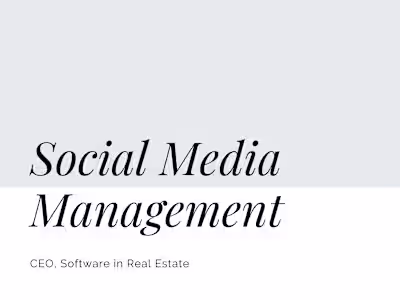 Social Media Management 