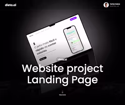 Landing page Dieta.ai