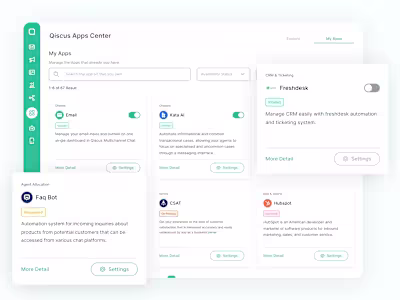 Qiscus App Center 