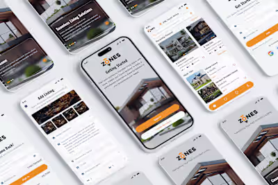 ZONES - Real Estate App :: Behance